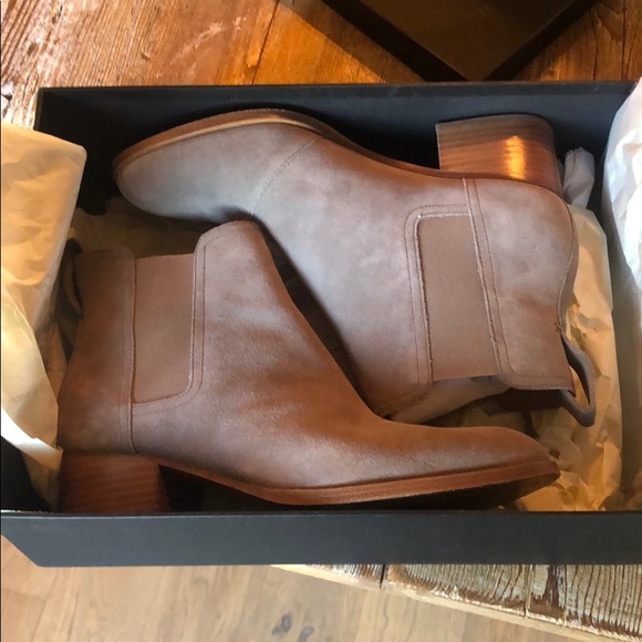 Rag&bone Chelsea Walker Boot Grey suede size 39/9 - Picture 15 of 15
